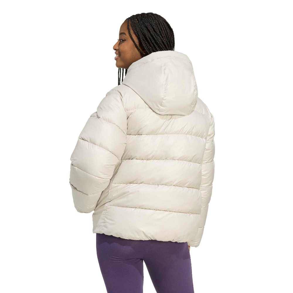 ADIDAS ESSENTIALS CLIMAWARM SYNTHETIC DOWN PUFFER HOODED JACKETS