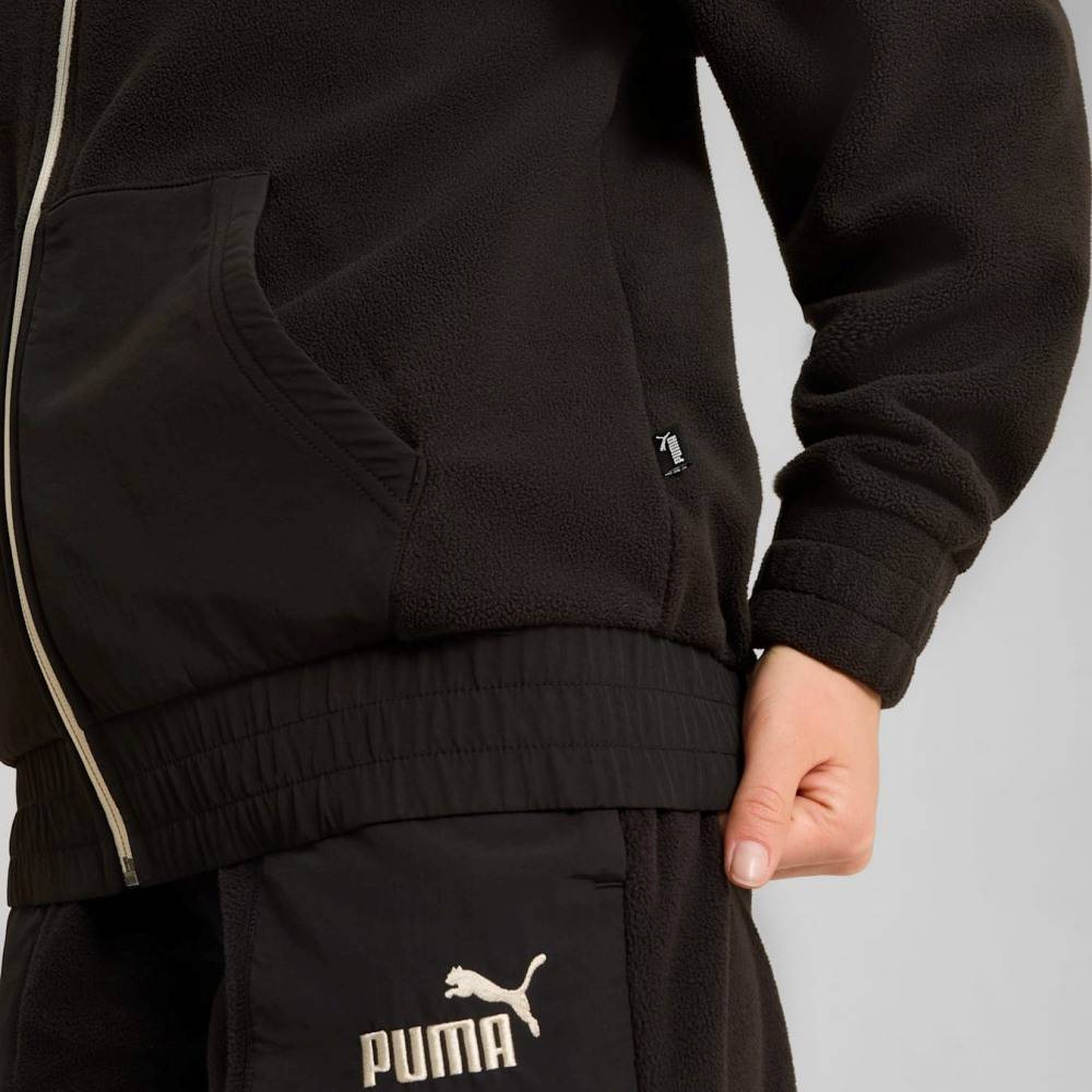 PUMA ESS ELEVATED WINTERIZED FZ HOODIE