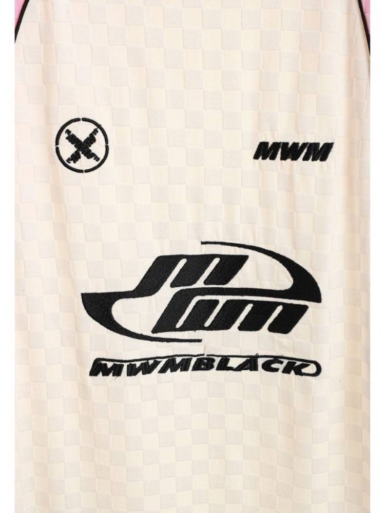 MWM BLACK SOCCER STYLE COLORBLOCK JERSEY
