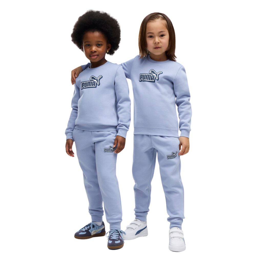 PUMA ESS LOGO LAB CREW SWEAT SUIT FL PS