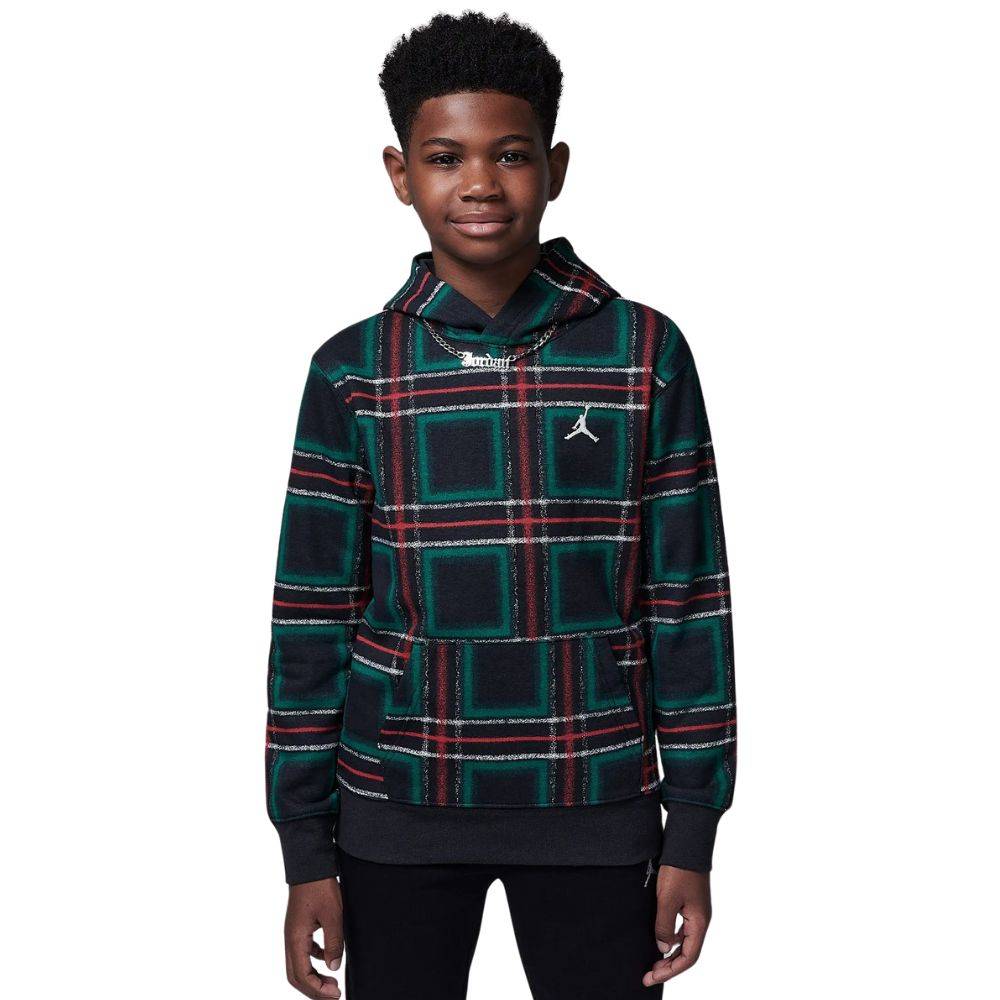 NIKE JORDAN BOYS MJ BROOKLYN ESSENTIAL HLDY FLEECE P