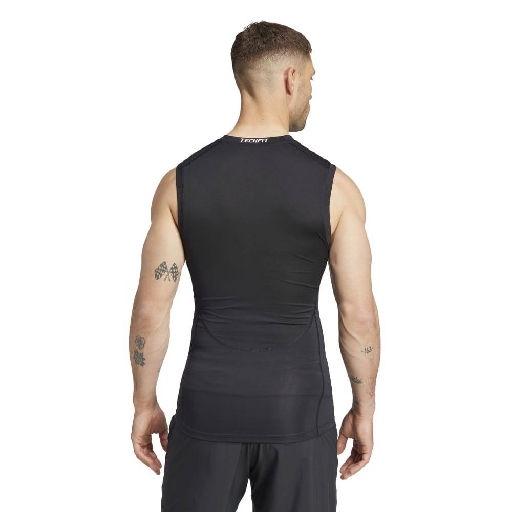 ADIDAS M TECHFIT COMPRESSION TRAINING SLEEVELESS T-SHIRT