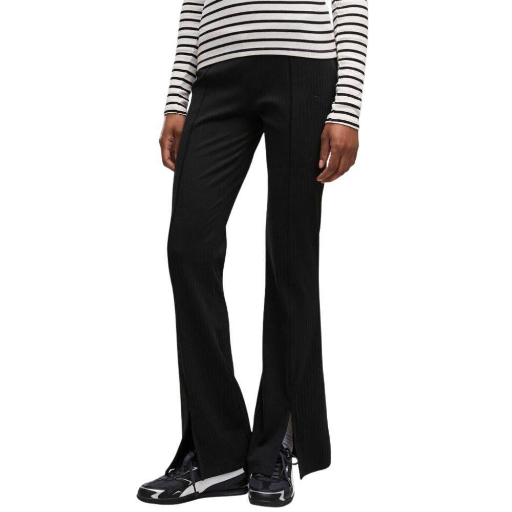 PUMA HER RIB FLARED LEGGINGS