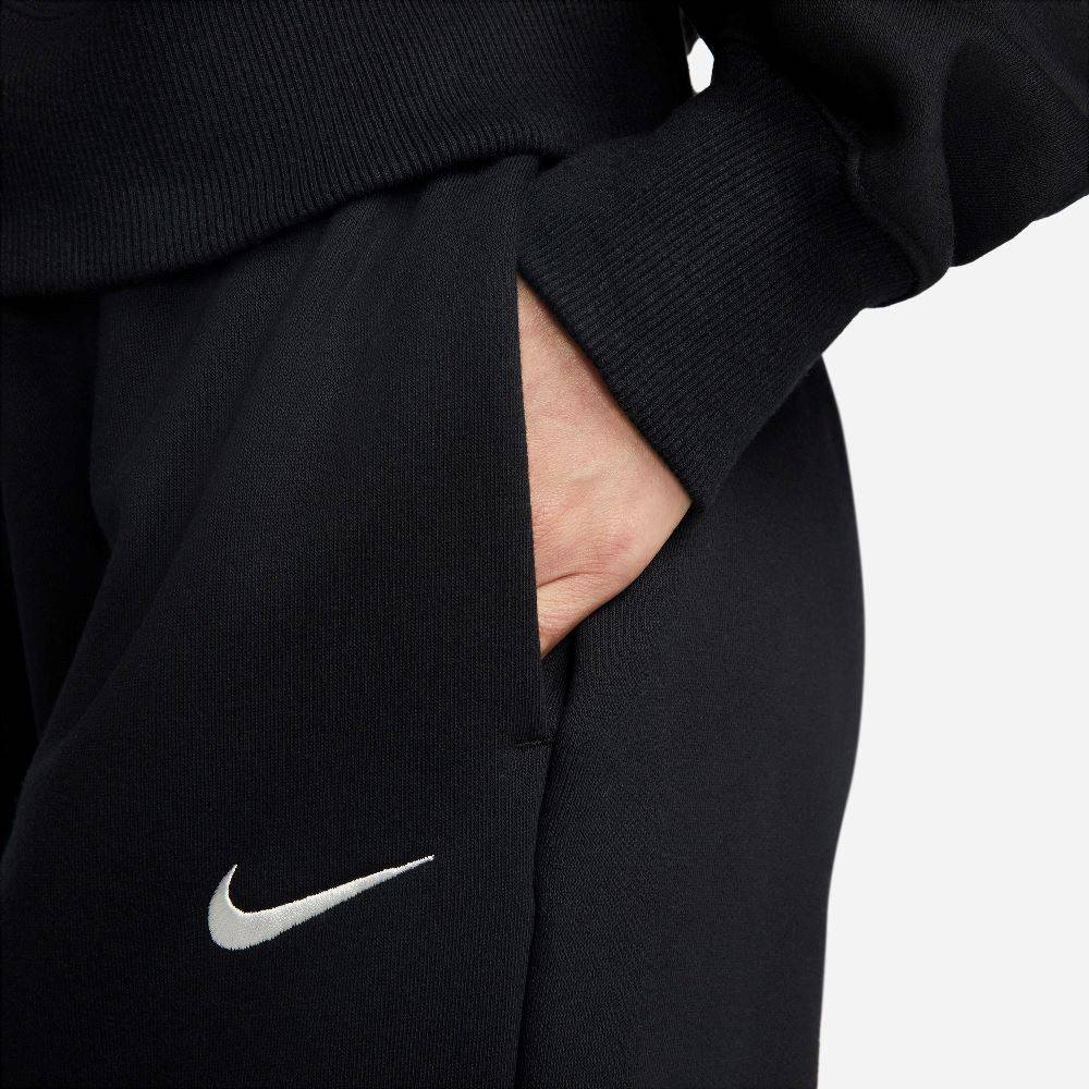 NIKE WOMENS PHOENIX FLEECE 1/2 ZIP CROP SWEATSHIRT