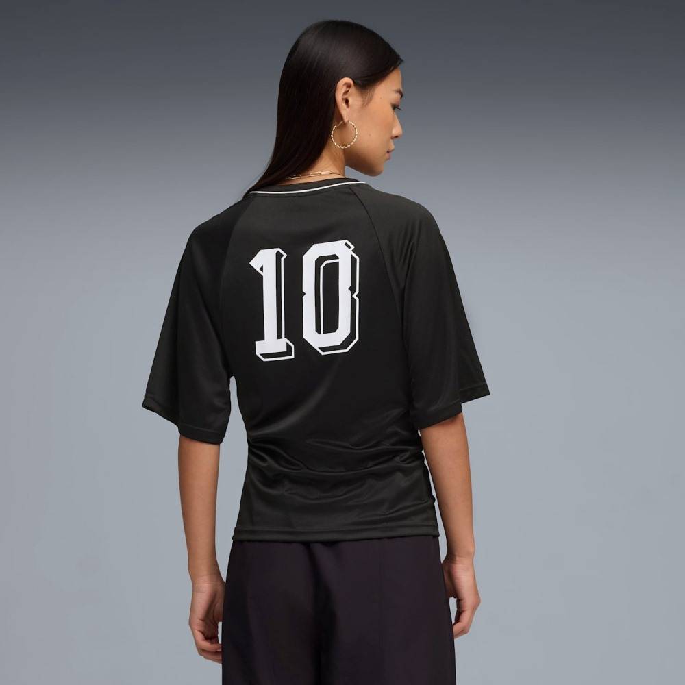PUMA FUTURE.PUMA.ARCHIVE FITTED WAIST FOOTBALL JERSEY