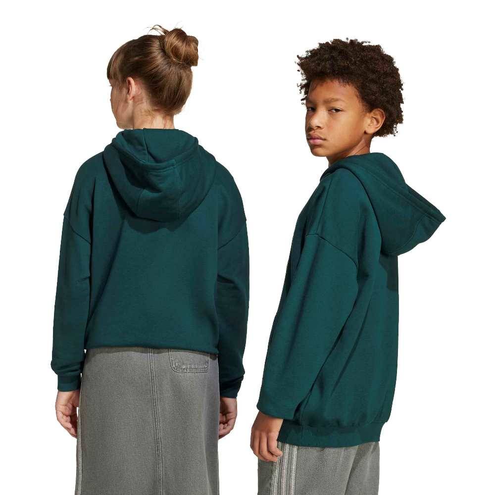 ADIDAS ORIGINALS YOUTH OVERSIZE HOODIE BIG LOGO EXECUTION