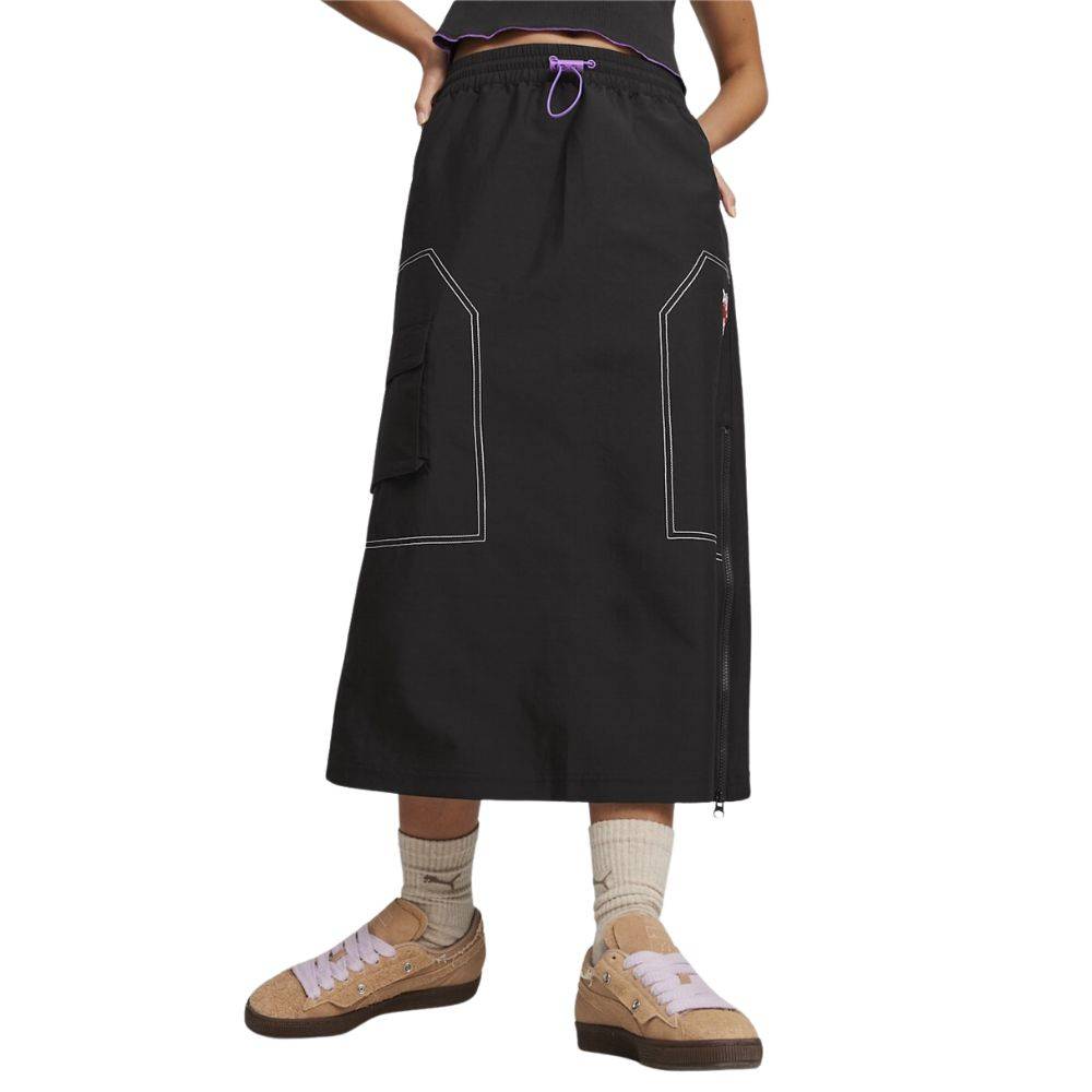 PUMA X X-GIRL MIDI SKIRT WV