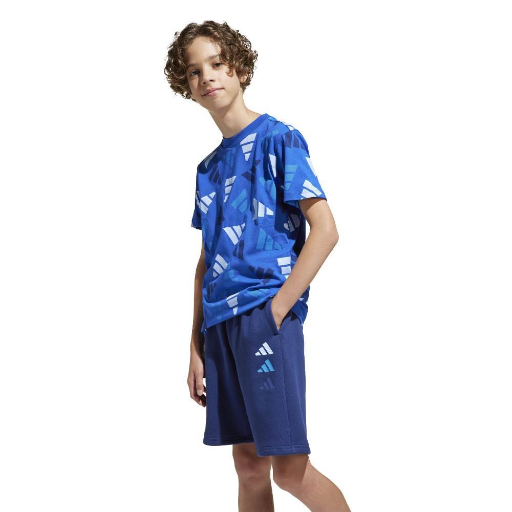 ADIDAS YOUTH SEASONAL ESSENTIALS LOGO CELEBRATION T-SHIRT