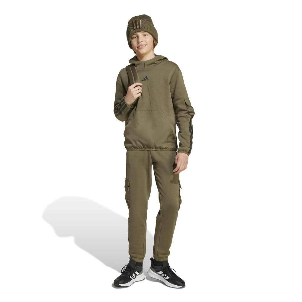 ADIDAS YOUTH UTILITY PACK FLEECE HOODIE