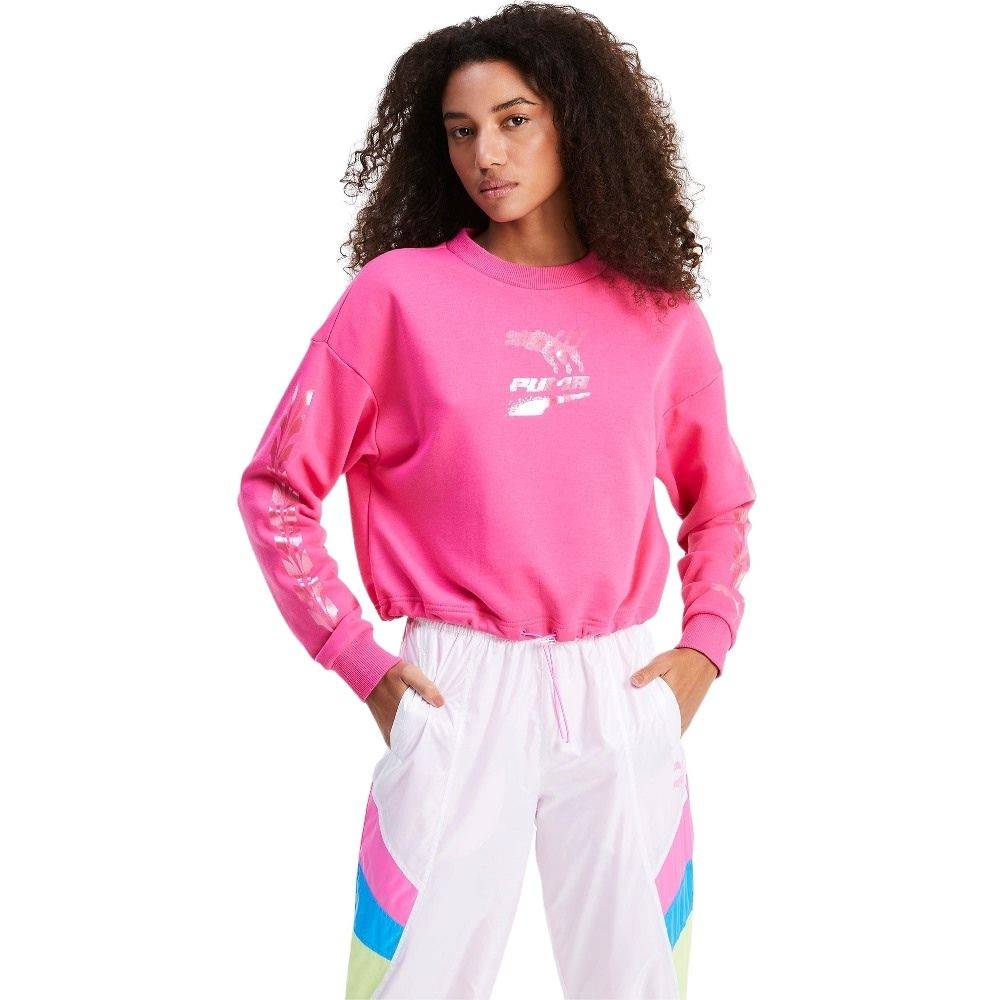 PUMA EVIDE CREW NECK WOMENS SWEATER