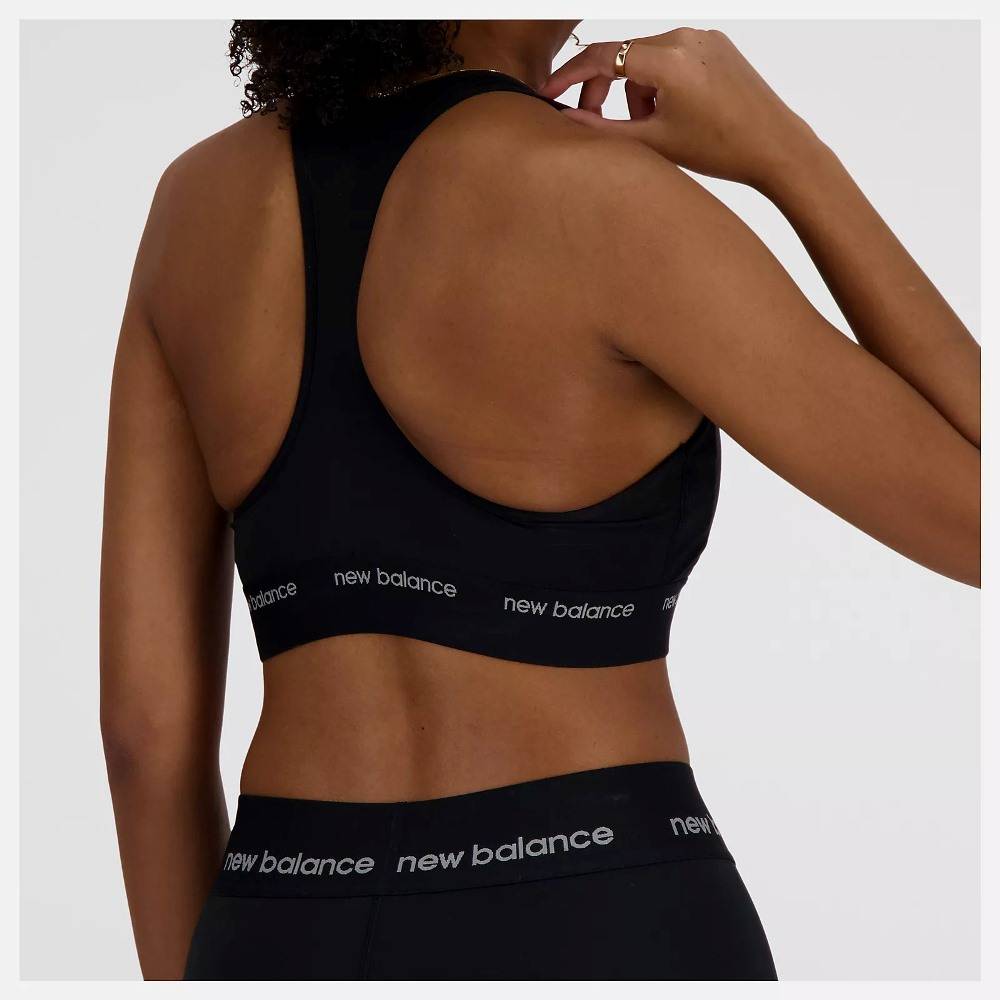 NEW BALANCE SLEEK MEDIUM SUPPORT SPORT BRA