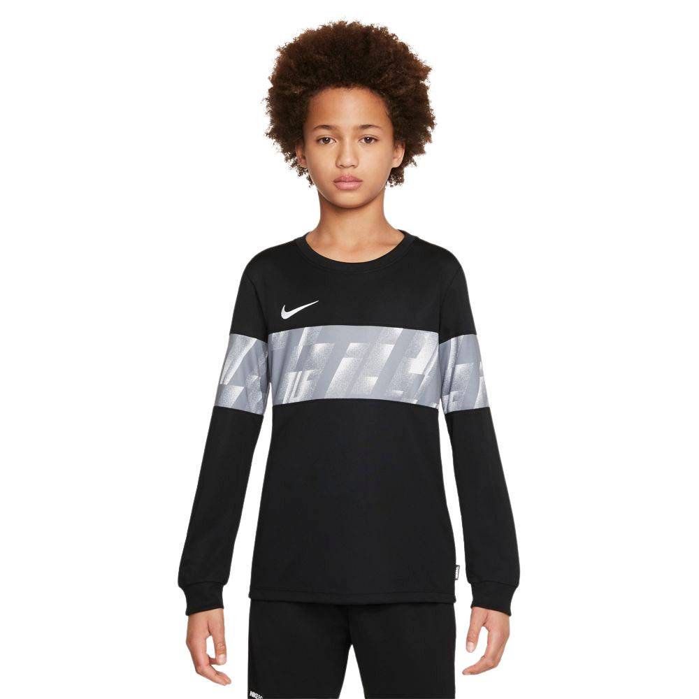 NIKE FC YOUTH DRI-FIT LIBERO LONG-SLEEVE GRAPHIC TEE