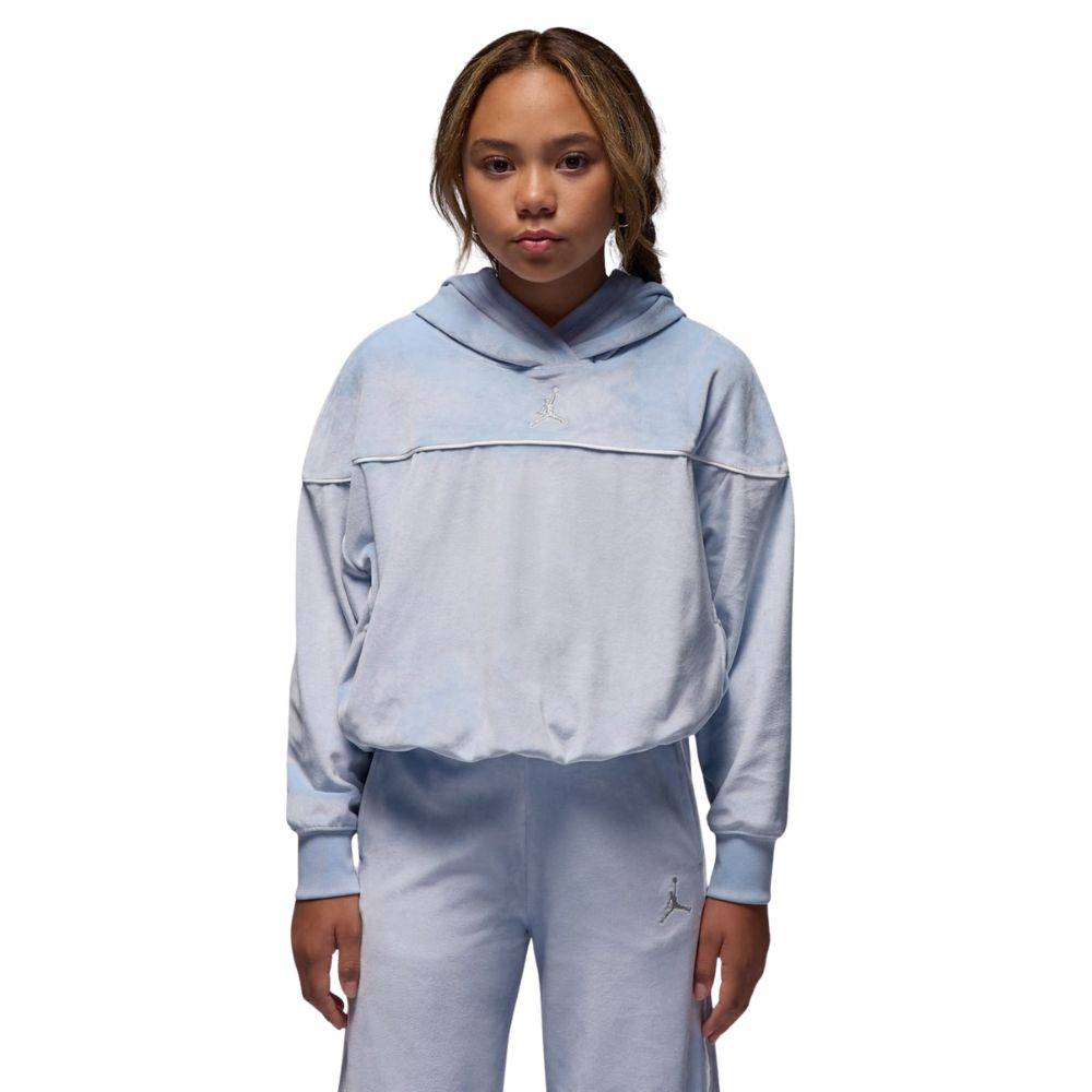 NIKE JORDAN GIRLS MOUNTAINSIDE VELOUR PO HOO