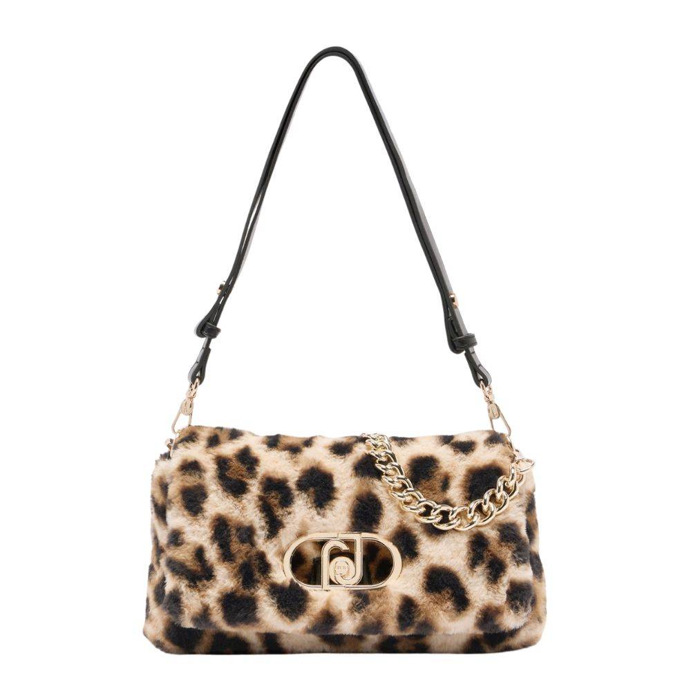 LIU JO MEDIUM ANIMAL-PRINT LAPUFFY BAG