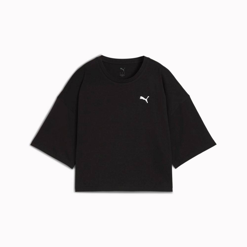 PUMA WARDROBE ESS OVERSIZED SHORT TEE