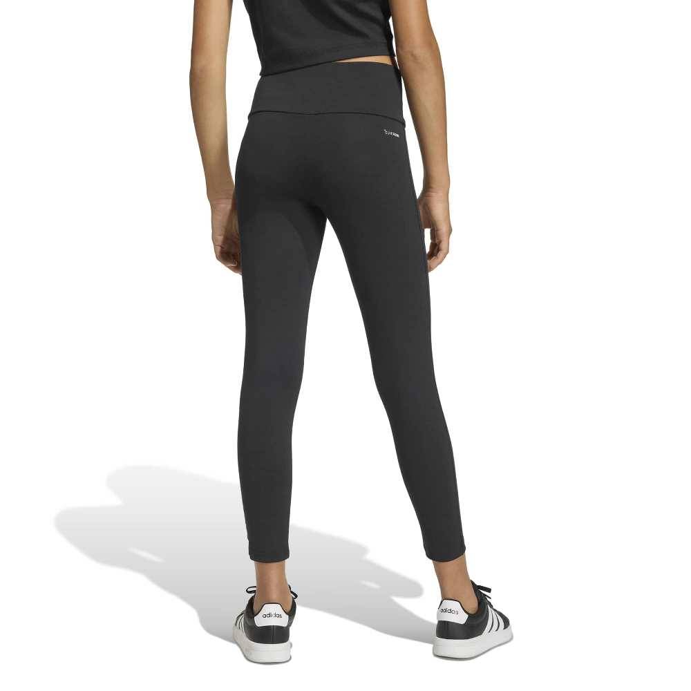 ADIDAS GIRLS SEASONALS COLLEGIATE TYPOGRAPHY LEGGINGS