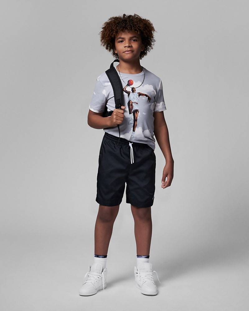 NIKE JORDAN BIG KIDS JUMPMAN WOVEN PLAY SHORT