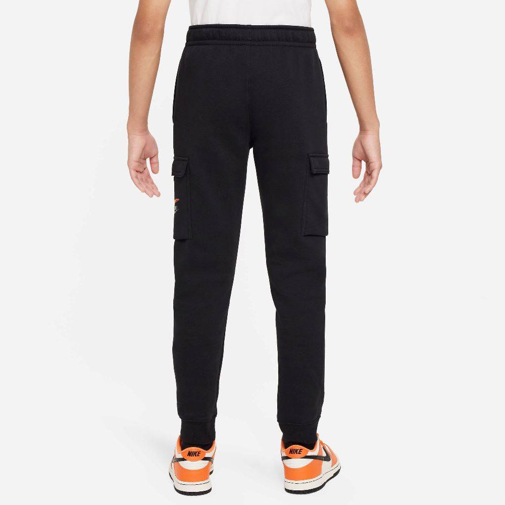 NIKE BOYS FLEECE GRAPHIC CARGO TRAOUSERS