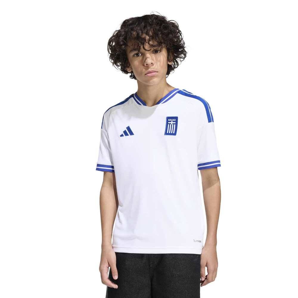 ADIDAS YOUTH GREECE 26 HOME JERSEY