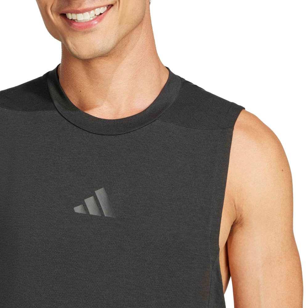 ADIDAS M D4T WORKOUT 3 STRIPES TANK