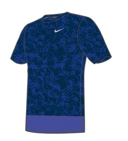 NIKE DRY RUNNING RAPID PRINTED TOP MENS