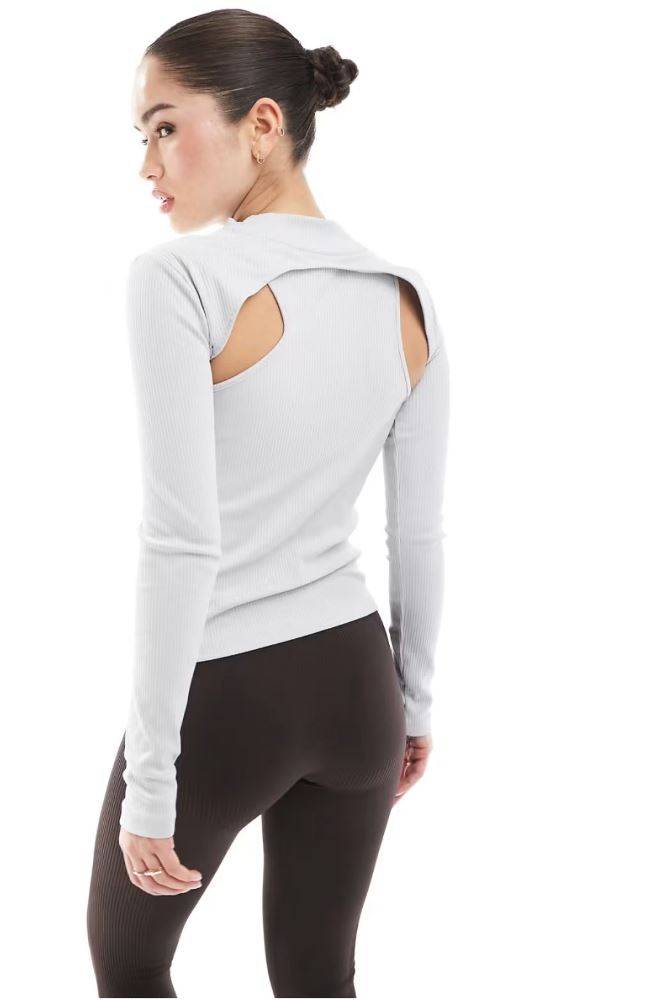PUMA DARE TO MIDNIGHT MOTION CUTOUT TEE LS