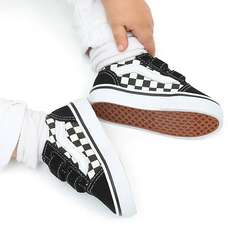 VANS INFANT PRIMARY CHECK OLD SKOOL V SHOES
