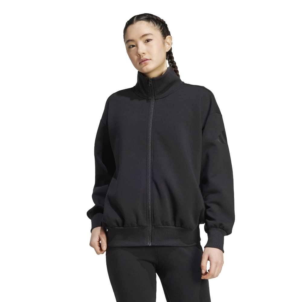 ADIDAS SOFT LUX FULL-ZIP TRACKTOP