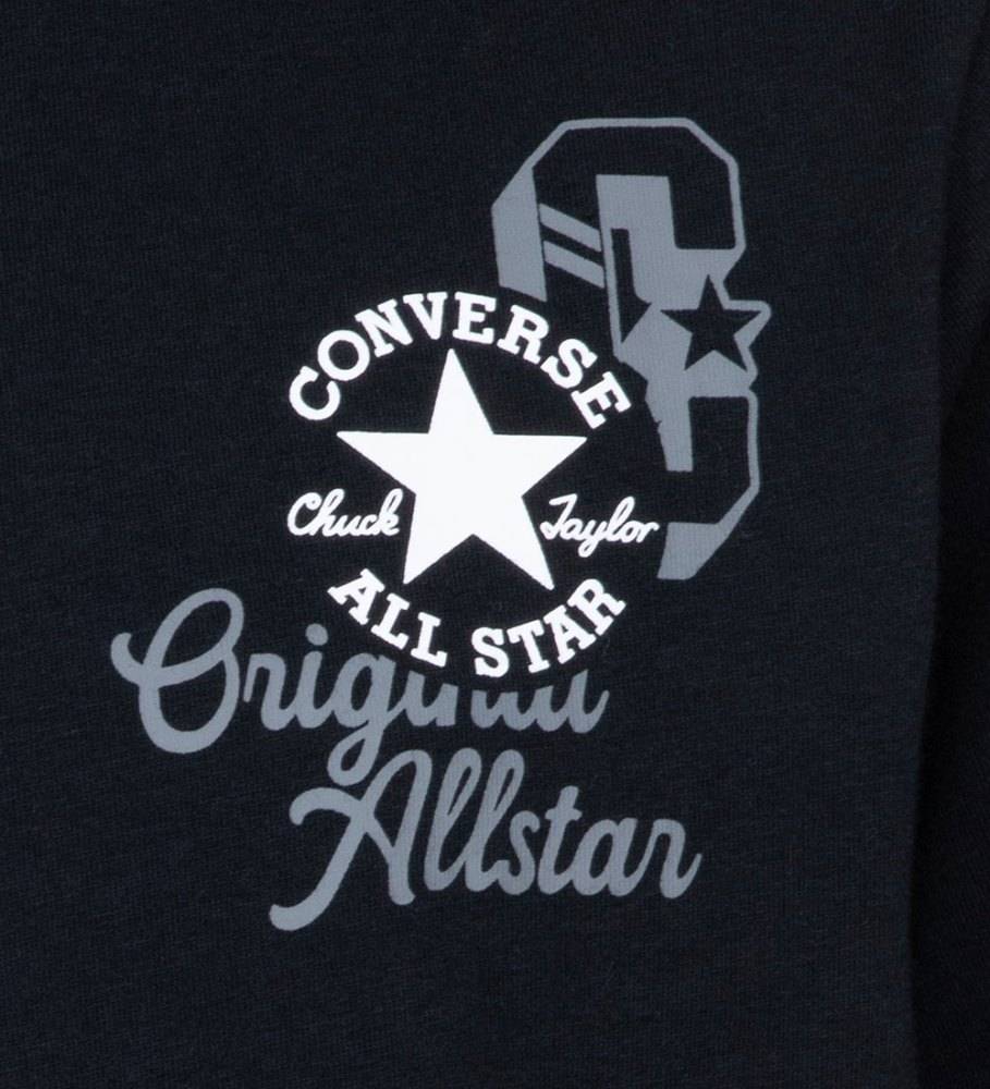 CONVERSE BOYS RETRO FRONT BACK LOGO TEE