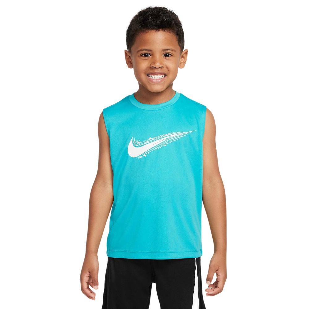NIKE LITTLE BOYS DF MULTI SLVS TOP HBR
