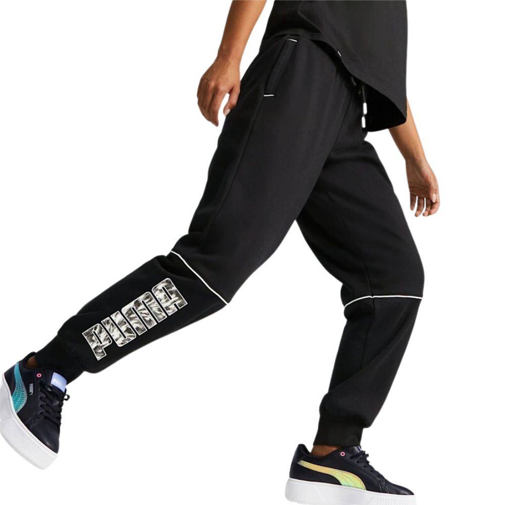 PUMA POWER SAFARI WOMENS HIGH-WAIST PANT