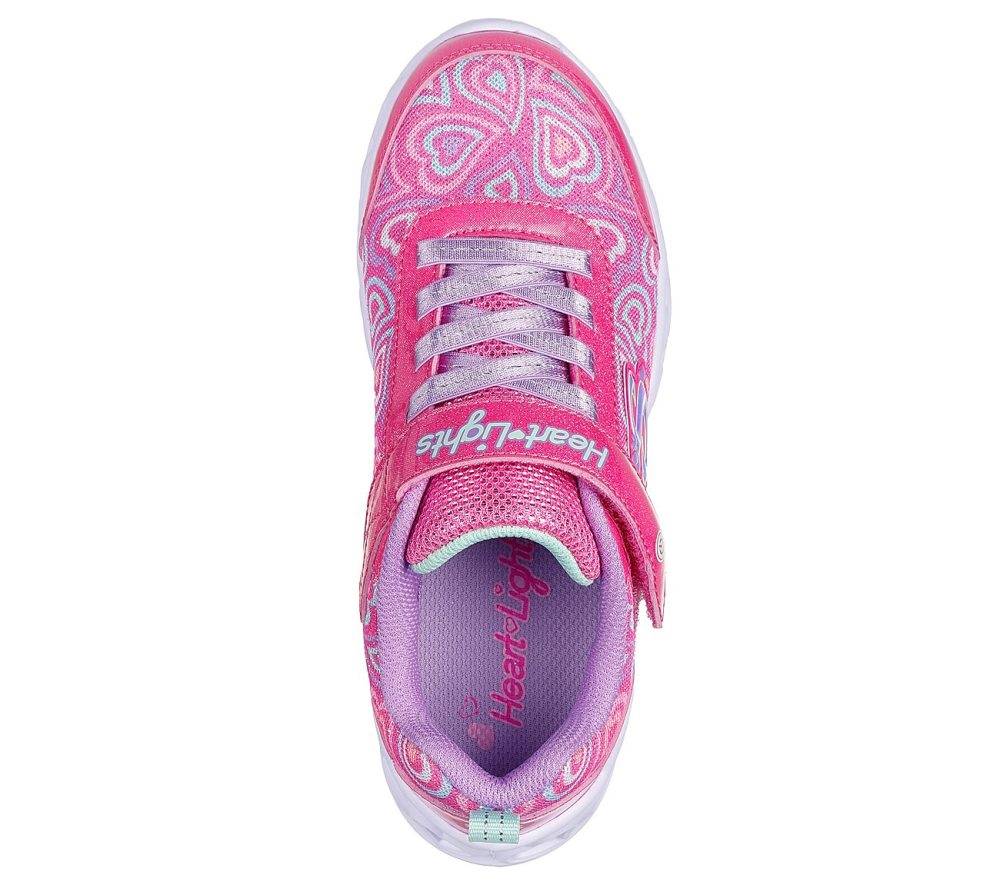 SKECHERS HEART LIGHTS - BOOGIE LOVE GIRLS SHOES