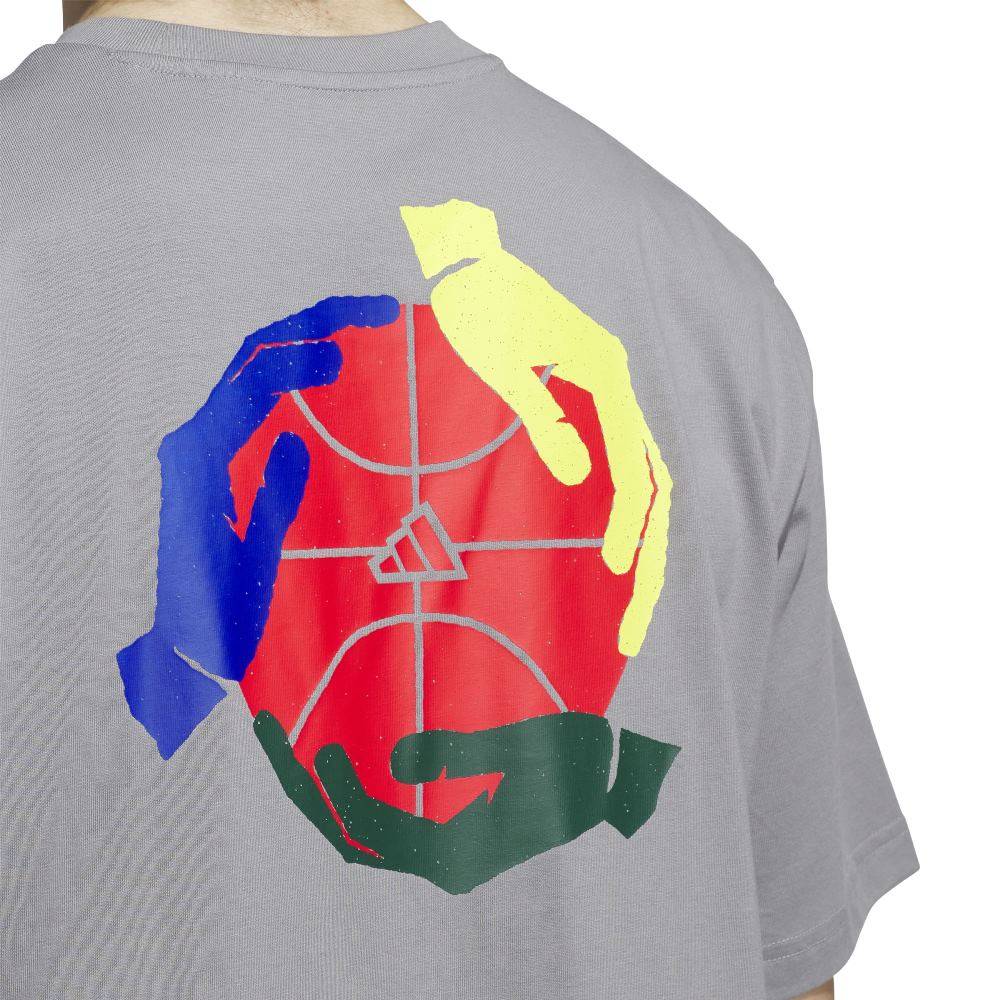 ADIDAS M WE BALL TOGETHER GRAPHIC TEE