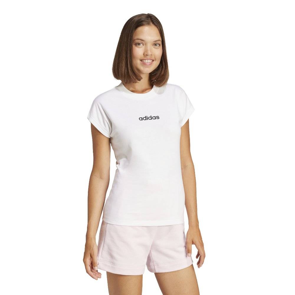 ADIDAS ESSENTIALS LINEAR COTTON T-SHIRT
