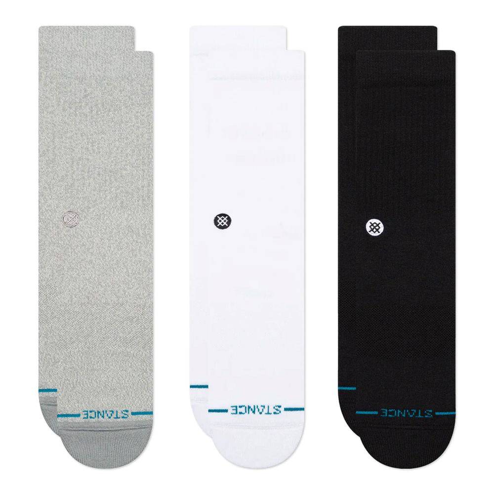 STANCE ICON CREW SOCK 3 PACK