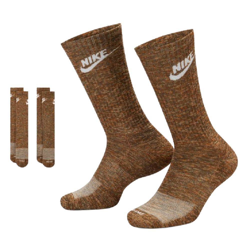NIKE EVERYDAY PLUS CUSHION CREW 2-PAIRS SOCKS