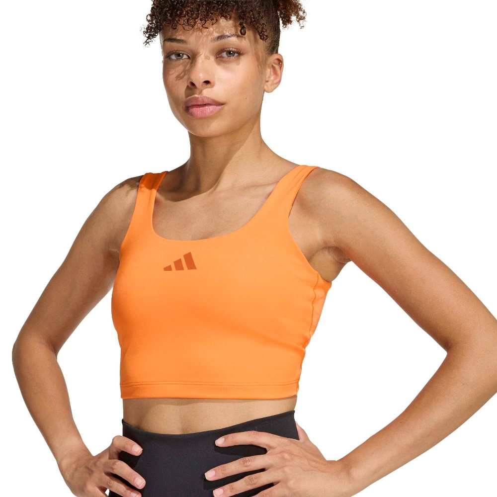 ADIDAS OPTIME WORKOUT TWIST LIGHT SUPPORT BRA TANK