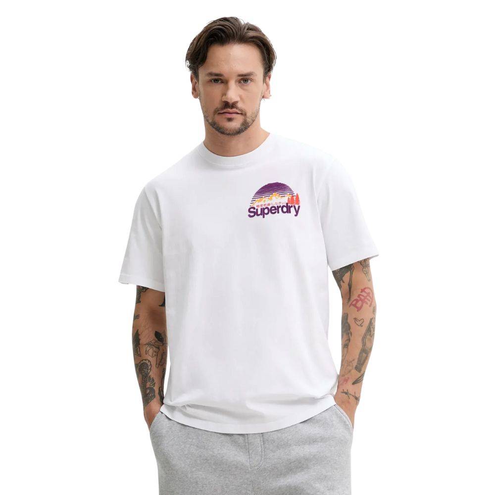 SUPERDRY CL GREAT OUTDOORS CHEST TEE