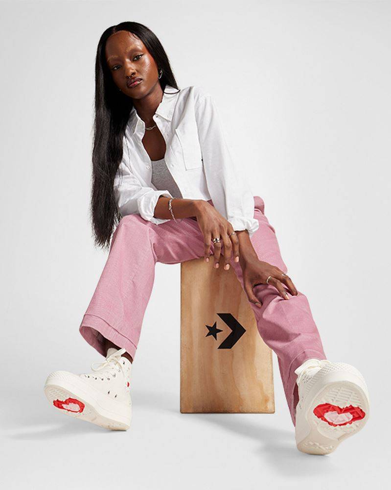 CONVERSE ALL STAR LIFT PLATFORM Y2K HEART