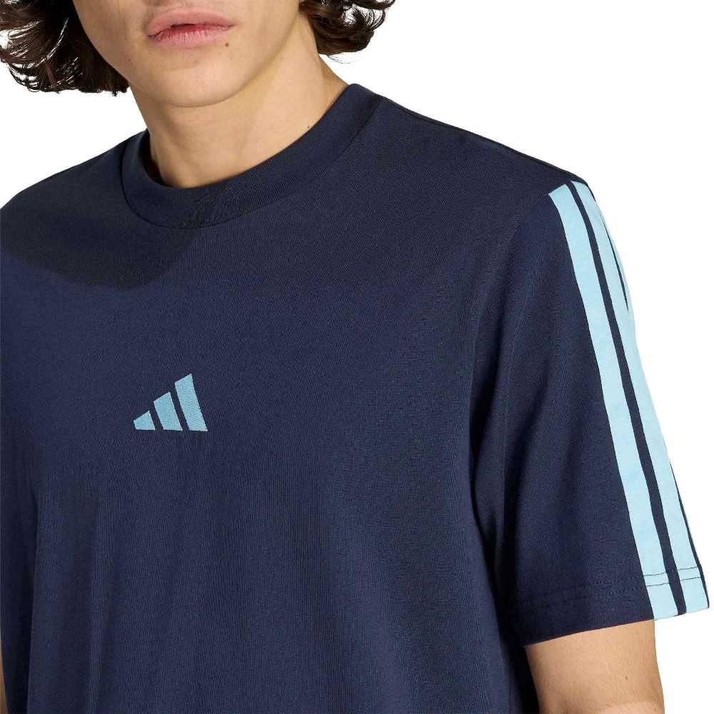 ADIDAS M ESSENTIALS THREE STRIPES SINGLE JERSEY