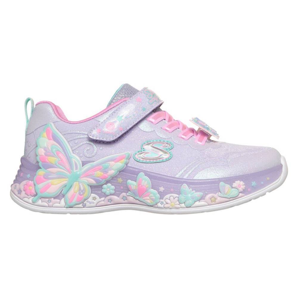 SKECHERS S-LIGHTS: BUTTERFLY BLISS GIRLS SHOES