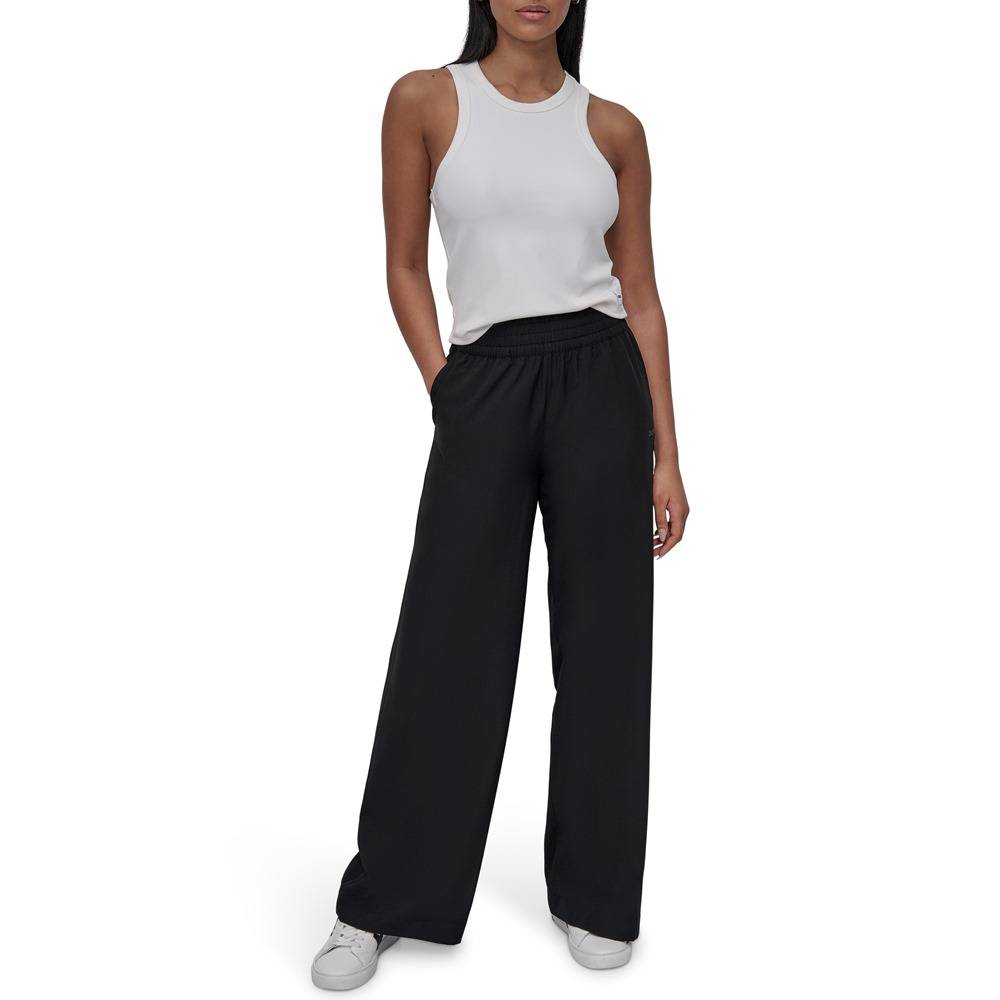 DKNY HIGH-RISE WIDE-LEG PANT