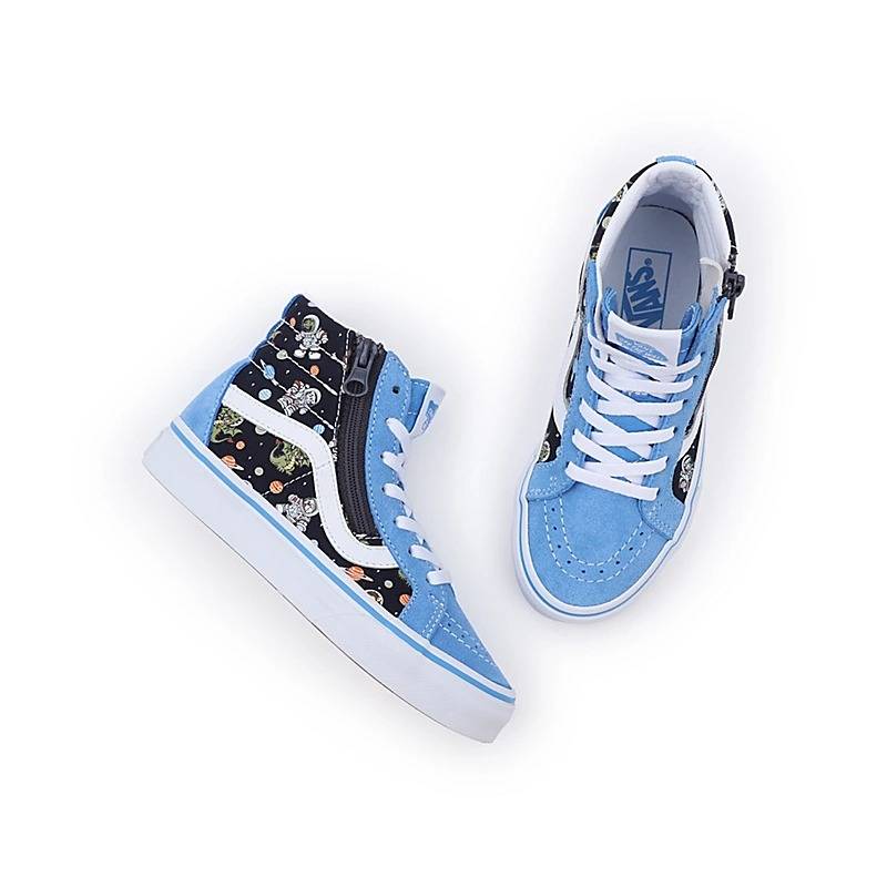 VANS KIDS SK8-HI REISSUE SIDE ZIP SHOES