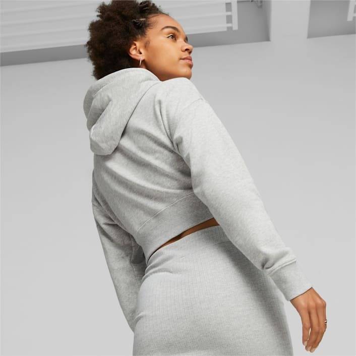 PUMA CLASSIC CROPPED HOODIE