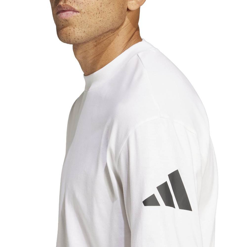 ADIDAS M ESSENTIALS LOSE FIT THREE BAR TEE
