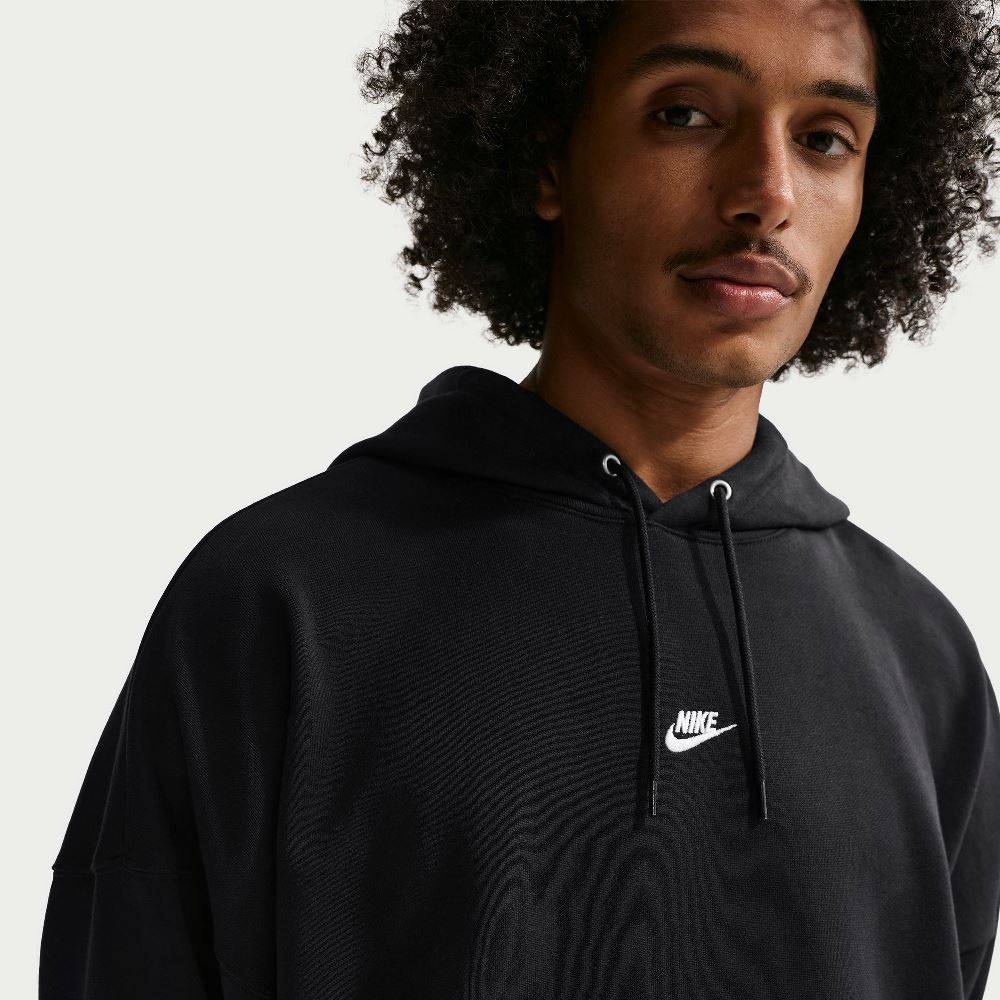 NIKE CLUB OVERSIZED FRENCH-TERRY HOODIE