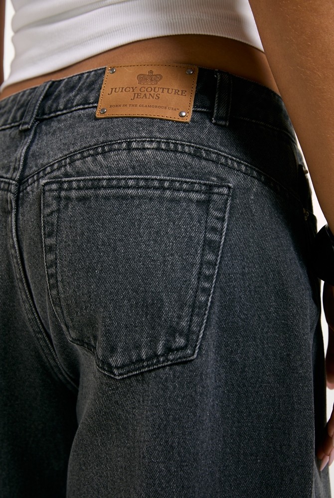 JUICY COUTURE DIAMANTE WIDE LEG JEAN