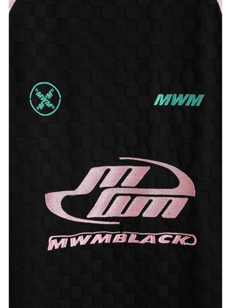 MWM BLACK SOCCER STYLE COLORBLOCK JERSEY