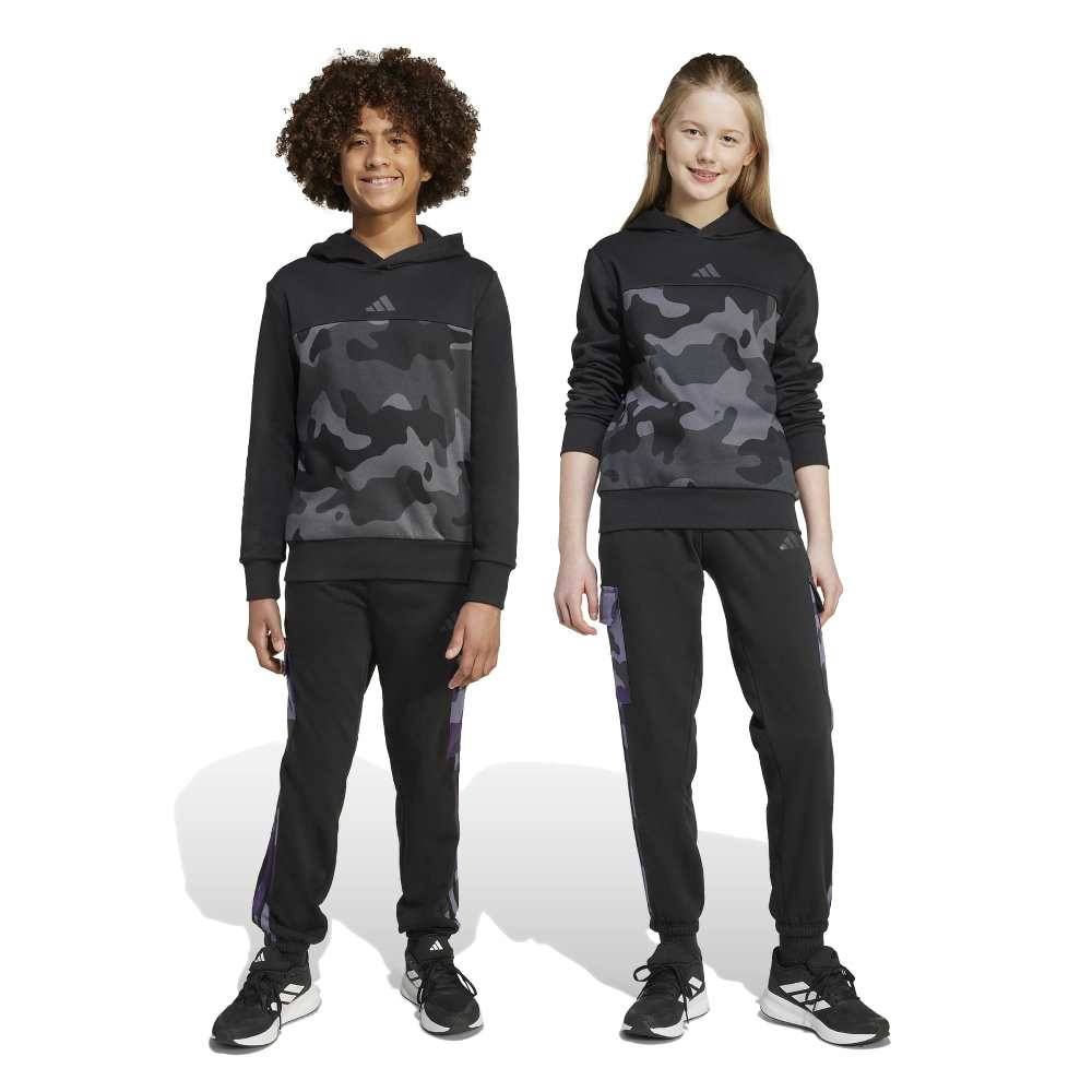 ADIDAS YOUTH SEASONAL ESSENTIALS CAMO FRENCH TERRY CARGO PANT