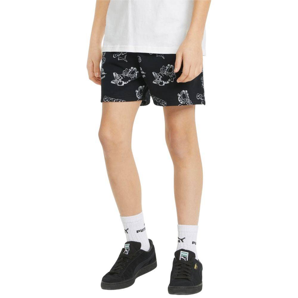 PUMA X GARFIELD GRAPHIC YOUTH SHORT